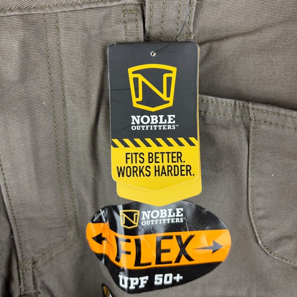 Noble Outfitters Men's Flex Canvas Work Pants Tundra 30x30 Gorpcore Utility - Picture 3 of 16